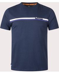 Aquascutum - Active Cotton Stripes T-shirt - Lyst
