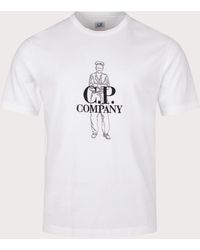 C.P. Company - 1020 Jersey British Sailor T-shirt - Lyst