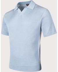BOSS - Regular Fit Aravolo Knit Polo Shirt - Lyst