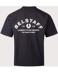 Belstaff - Oversized Fit Competition T-Shirt - Lyst