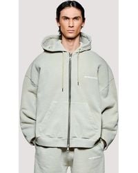 MKI Miyuki-Zoku - Box Fit Uniform Zip Through Hoodie - Lyst