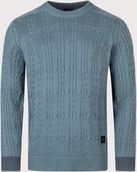 Paul Smith - Cable Knit Jumper - Lyst