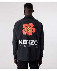 KENZO - Relaxed Fit Lightweight Boke Flower Coach Jacket - Lyst