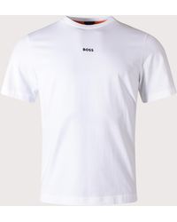 BOSS - Relaxed Fit Tchup T-shirt - Lyst
