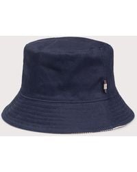 Aquascutum - Reversible Club Check Bucket Hat - Lyst