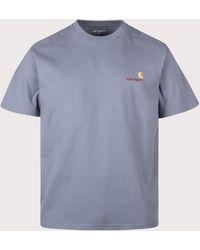 Carhartt - Loose Fit American Script T-Shirt - Lyst