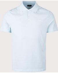 A.P.C. - Relaxed Fit Standard Polo Shirt - Lyst