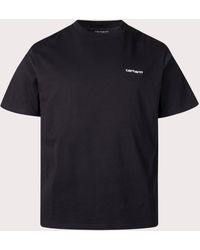 Carhartt - Loose Fit Script Embroidery T-Shirt - Lyst