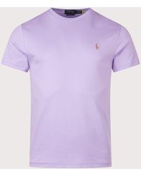 Polo Ralph Lauren - Custom Slim Fit Pima T-Shirt - Lyst