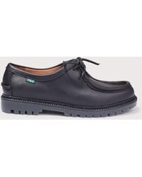 Polo Ralph Lauren - Jett Lug-Sole Leather Moc-Toe Shoes - Lyst