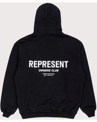 Represent - Oversized Fit Owners Club Hoodie - Lyst