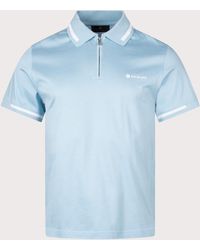 Belstaff - Graph Zip Polo Shirt - Lyst