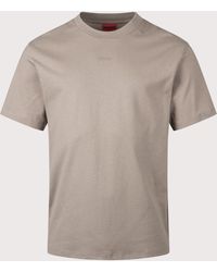 HUGO - Relxed Fit Dapolino T-Shirt - Lyst