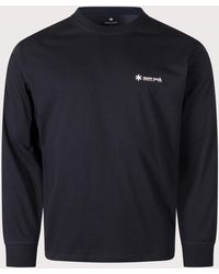 Snow Peak - Relaxed Fit Long Sleeve Logo T-Shirt - Lyst