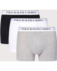 Polo Ralph Lauren - 3 Pack Classic Stretch Cotton Trunks - Lyst