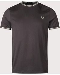 Fred Perry - Regular Fit Twin Tipped T-Shirt - Lyst