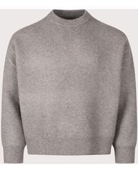 MKI Miyuki-Zoku - Relaxed Box Fit Double Knit Crewneck Jumper - Lyst