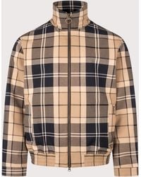 Barbour - Tartan Showerproof Blouson Jacket - Lyst