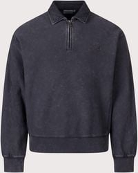 Carhartt - Boxy Loose Fit Lambert Polo Neck Sweatshirt - Lyst