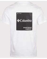 Columbia - Regular Fit Csc Logo Back T-Shirt - Lyst