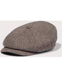 Barbour - Fyne Tweed Baker Boy Cap - Lyst