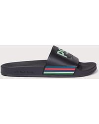 Paul Smith - Zed Sports Stripe Sliders - Lyst