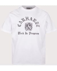 Carhartt - Loose Fit Coat Of Arms T-Shirt - Lyst