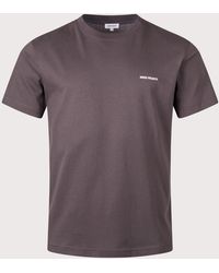 Norse Projects - Regular Fit Dyrehaven Organic Logo Print T-Shirt - Lyst
