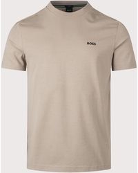 BOSS - Regular Fit Crew Neck Tee T-Shirt - Lyst