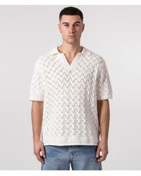 Daily Paper - Relaxed Fit Yinka Knit Polo Shirt - Lyst