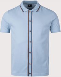 Paul Smith - Regular Fit Button Front Short Sleeve Shirt - Lyst
