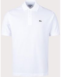 Lacoste - Classic Fit L1212 Croc Logo Polo Shirt - Lyst