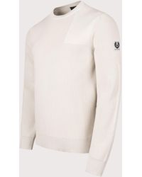 Belstaff - Commander Crewneck Jumper - Lyst