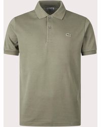 Lacoste - L1212 Croc Logo Polo Shirt - Lyst