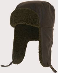 Barbour - Morar Wax Trapper Hat - Lyst