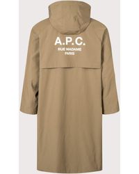 A.P.C. - Relaxed Fit Kim Parka - Lyst