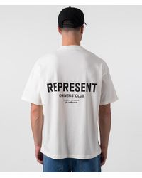 Represent - Oversized Fit Owners Club T-shirt - Lyst