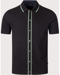 Paul Smith - Regular Fit Button Through Polo Shirt - Lyst
