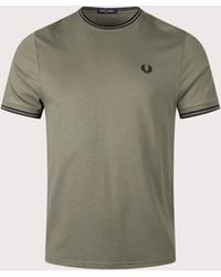 Fred Perry - Regular Fit Twin Tipped T-Shirt - Lyst