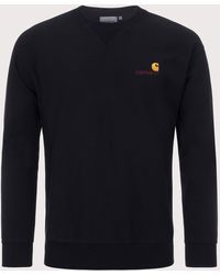 Carhartt - Loose Fit American Script Sweatshirt - Lyst