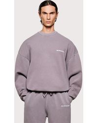 MKI Miyuki-Zoku - Oversized Uniform Crewneck Sweatshirt - Lyst