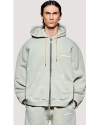 MKI Miyuki-Zoku - Box Fit Uniform Zip Through Hoodie - Lyst