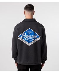 Represent - Classic Parts Quarter Zip Sweatshirt - Lyst
