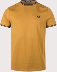 Fred Perry - Regular Fit Twin Tipped T-Shirt - Lyst