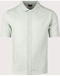 Paul Smith - Regular Fit Button Front Polo Shirt - Lyst