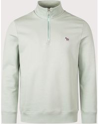 Paul Smith - Zebra Quarter Zip Sweatshirt - Lyst