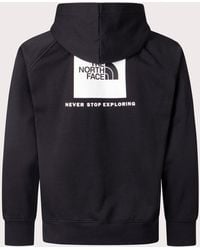 The North Face - Raglan Redbox Hoodie - Lyst