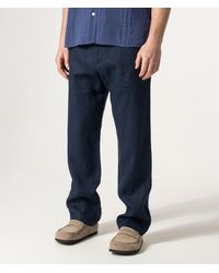 NN07 - Regular Fit Straight Leg Aden Chinos - Lyst