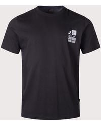 BOSS - Regular Fit Te Blueprint T-Shirt - Lyst