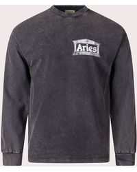 Aries - Aged Ancient Temple Long Sleeve T-Shirt - Lyst